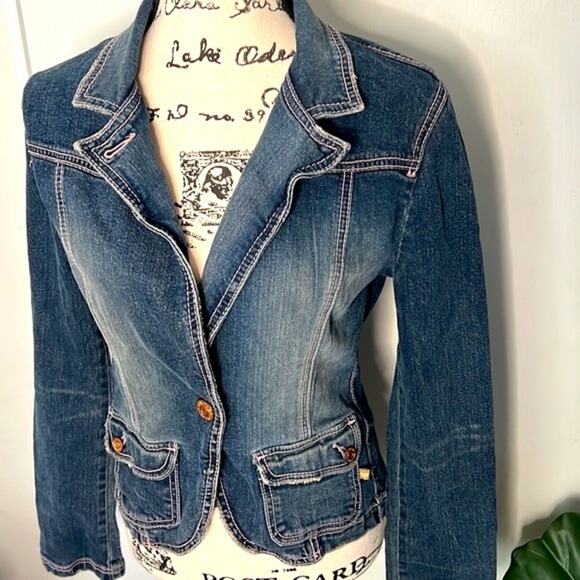 Unionbay Vintage Jean Jacket Size Large - Picture 2 of 6